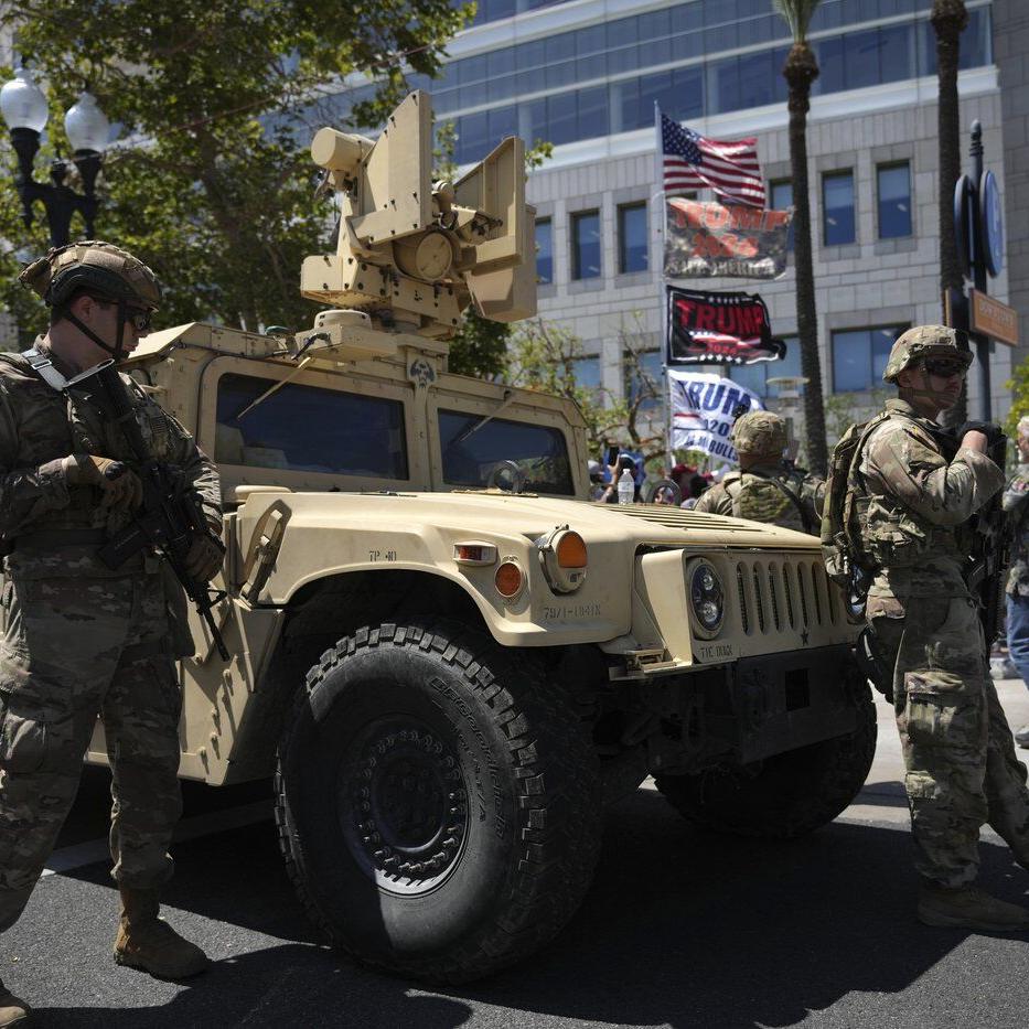 Judge asks if troops in Los Angeles are violating the Posse Comitatus Act